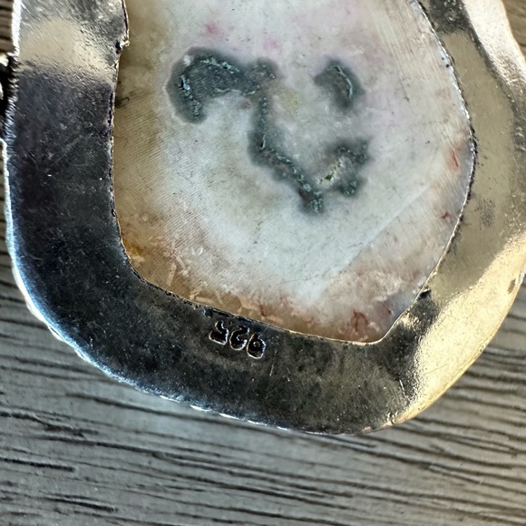 0343 Solar Quartz Druzy Peridot Bracelet Handmade Silver Gemstone Jewelry - Picture 8 of 9